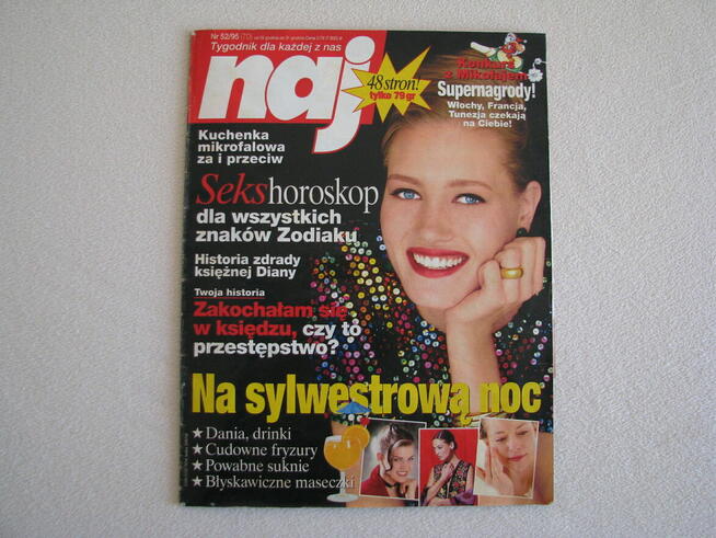 Naj – tygodnik nr 52 z 1995 r. i dwutygodnik nr 4 z 2015 r.