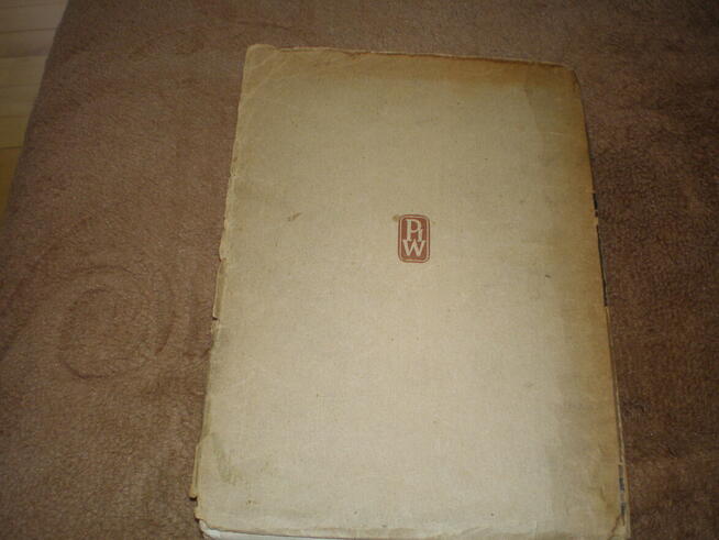 Sprzedam książke wydaną w roku 1955r., tajemnice dwuchodówki