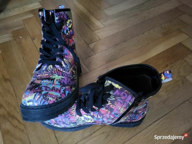 DeeZee Trzewiki ocieplane (37) dług. wkładki 23cm Stan BDB