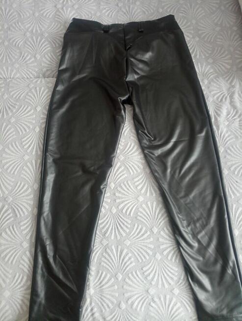 Fantazyjne legginsy lateks, XL