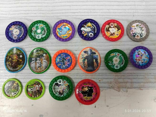 Metal Tazo Pokemon+Karty+Inne Zestaw