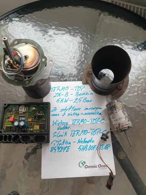 Webasto części TRRMO TOP BENZIN