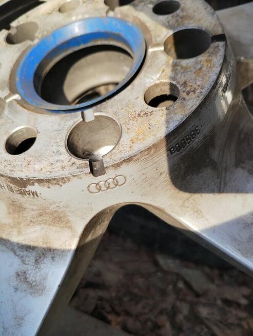 Felgi aluminiowe 16 5x112 opony zimowe 400pln Audi orginalne