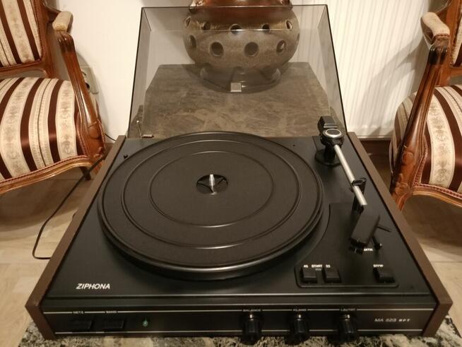 Zabytkowy Gramofon RFT Ziphona Vintage NRD