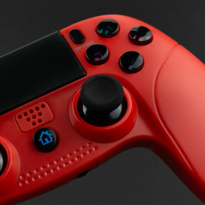 Bezprzewodowy pad do PS4 zamiennik nowy czerwony