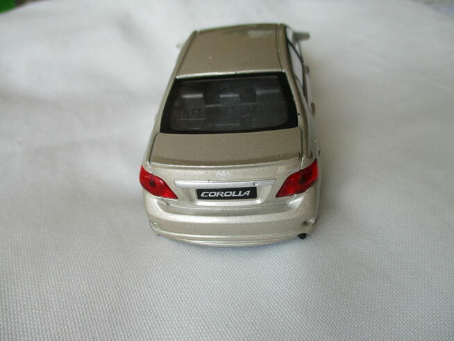 Model samochodu Toyota Corolla.