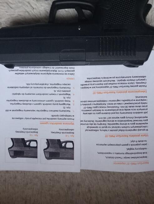 Pistolet gazowy bez pozwolenia