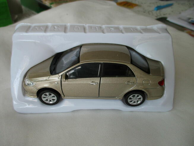 Model samochodu Toyota Corolla.