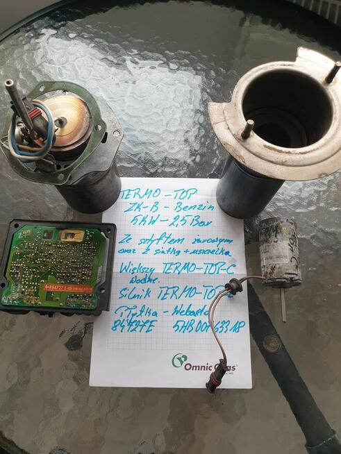 Webasto części TRRMO TOP BENZIN