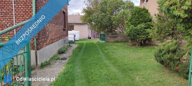 Dom z cegły z dużą działką + budynki gospodarcze