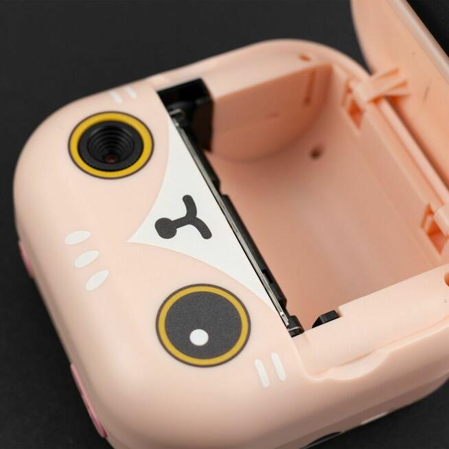 Aparat dla dziecka z drukarką – kotek – idealny na prezent