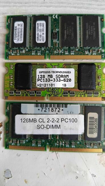 Pamięć Ram PC Laptop + Dysk Twardy + Karta WI-FI 30 Elementów