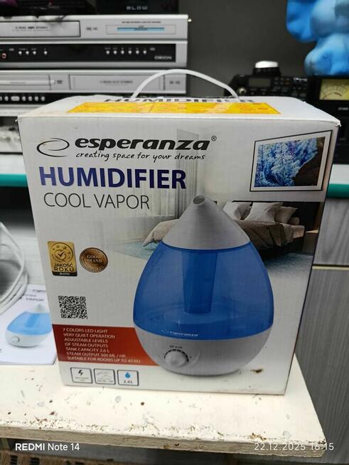 Nawilżacz Powietrza Ultradzwiękowy Esperanza
