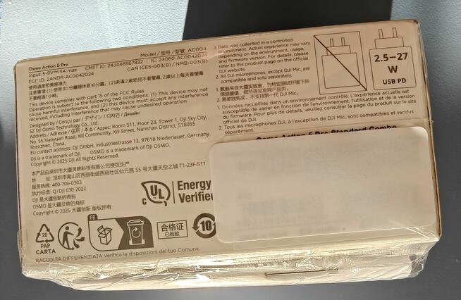 DJI Osmo Action 5 Pro – Standard Combo | NOWA | ZAPLOMBOWANA