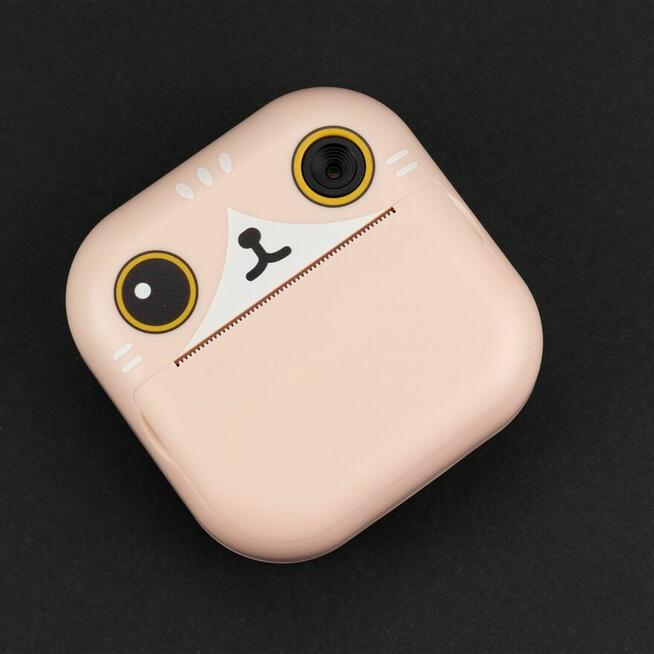 Aparat dla dziecka z drukarką – kotek – idealny na prezent