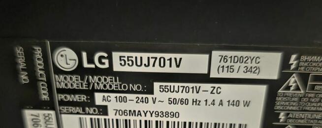 Telewizor LG 4K 55 SMART TV