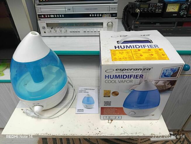 Nawilżacz Powietrza Ultradzwiękowy Esperanza
