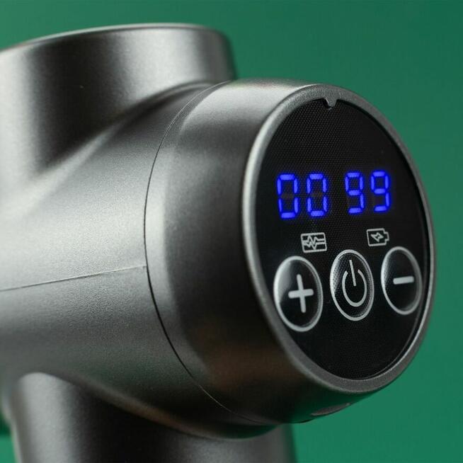 Pistolet do masażu mięśni massage gun wyświetlacz LCD