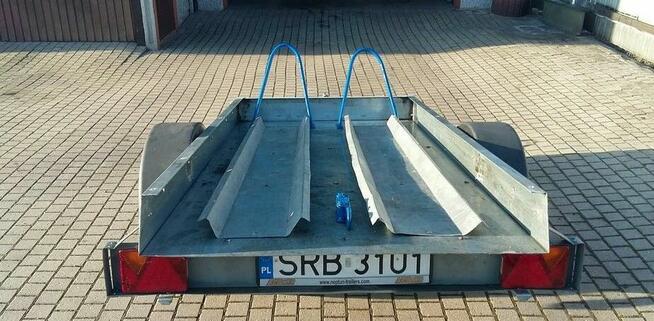 ,Sprzedam przyczepkę na dwa motory orginał , orginał marki
