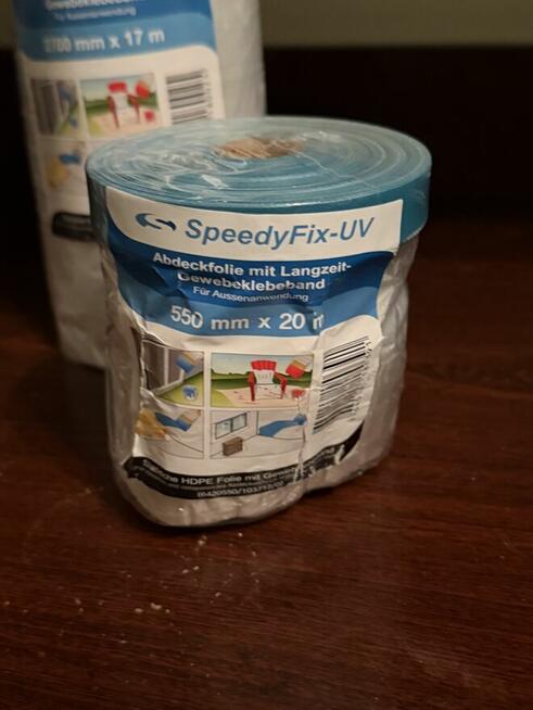 Kleje, taśmy folię.