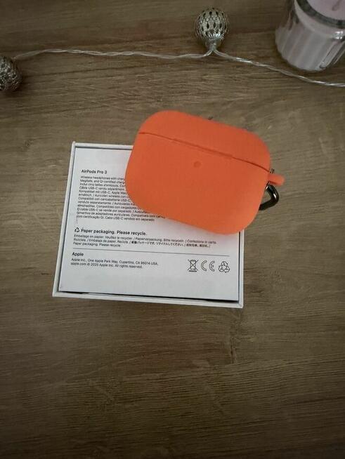 Słuchawki dokanałowe APPLE AirPods Pro 3 ANC Biały