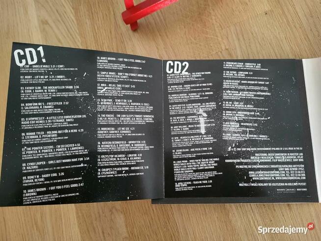 Muzyka z reklam 2xCD 36 utworów ponad 130min muzyki