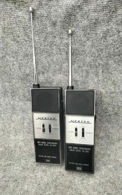 CB-radia krótkofalówki HERTON TR-1007 komplet 2 szt