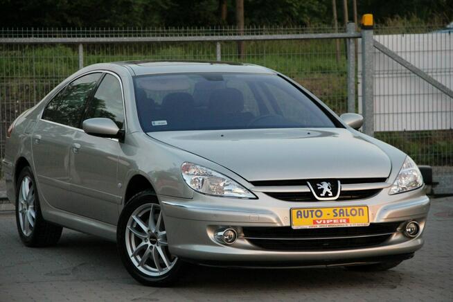 Peugeot 607 Zarejestrowany,klima,czujniki parkowania,welur