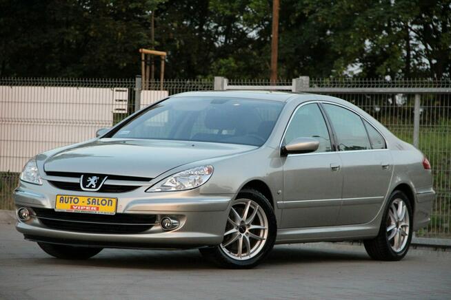 Peugeot 607 Zarejestrowany,klima,czujniki parkowania,welur