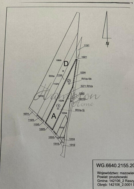 Działka usługowa Dawidy gm. Raszyn,