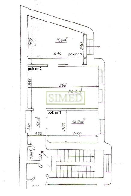 Reprezentacyjna kamienica ,zadbane patio, 3 pokoje
