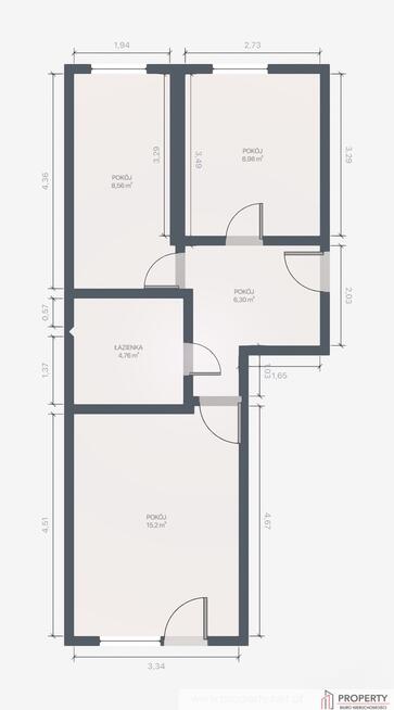 Mieszkanie, 42 m2, Łysogórska, Dębica