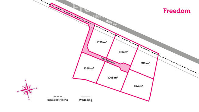 Widokowe działki budowlane w Mstowie