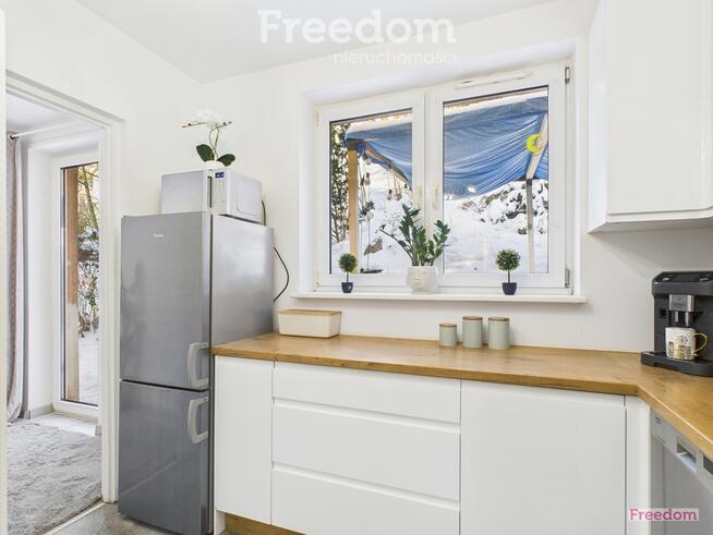 Bezczynszowe, 3 pokojowe mieszkanie z ogrodem