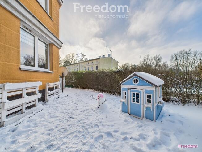 Bezczynszowe, 3 pokojowe mieszkanie z ogrodem