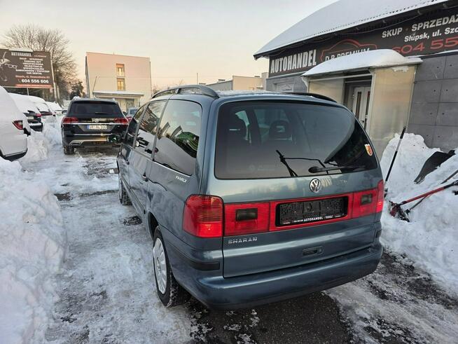 Volkswagen Sharan 1.9 TDI 115 KM, Klimatyzacja, Grzane Fotele, Rozkładane Foteliki Tył