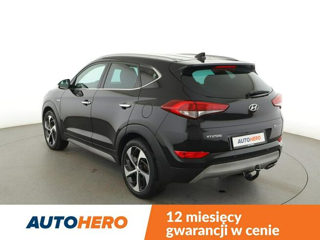 Hyundai Tucson 177KM Automat Hak Navi Czujniki parkowania Klimatyzacja podgrzewane fo