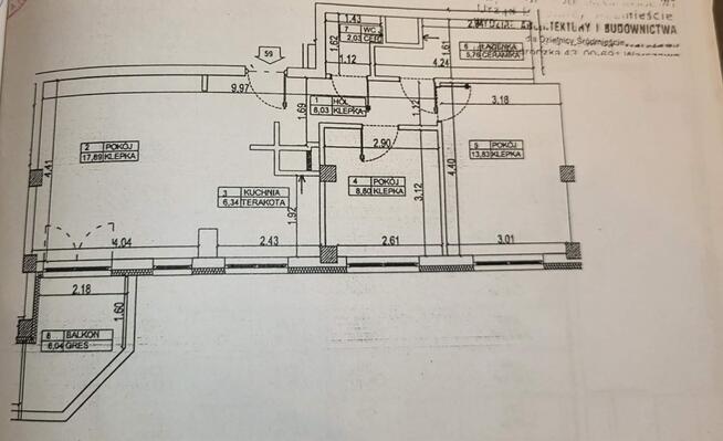 Przestronne 3-pokojowe mieszkanie z balkonem