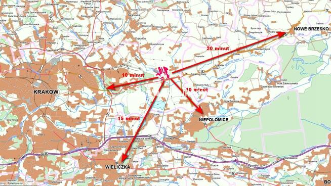 Działka budowlana Kraków Nowa Huta