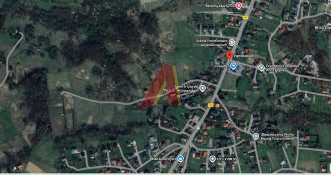 Działka budowlana Pawlikowice gm. Wieliczka