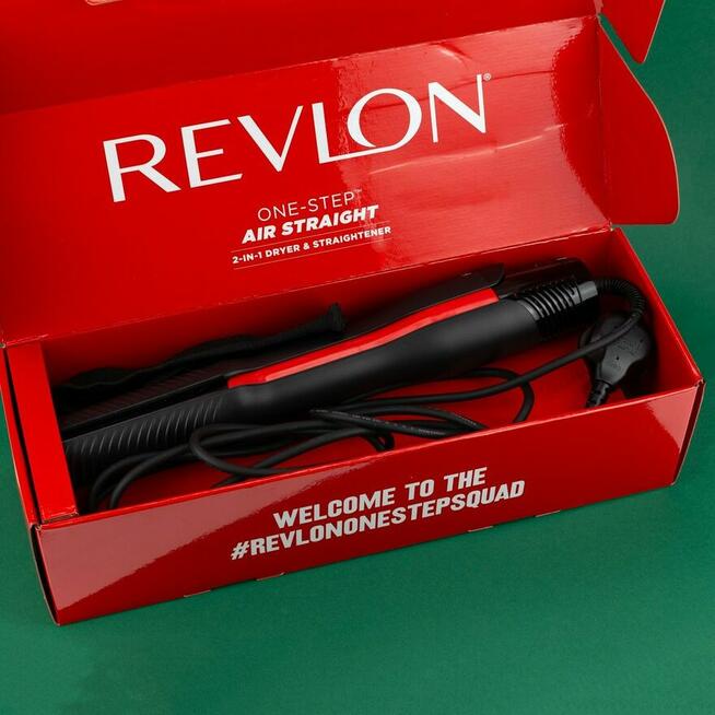 Revlon One-Step Air Straight – suszarko-prostownica 2w1 | NOWA