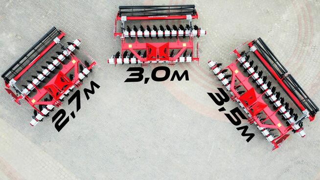 BRONA agregat talerzowy 3 m ZABIEL 2025 DOSTAWA OD RĘKI