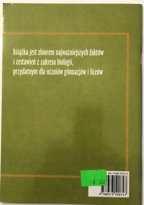 Małe tablice biologiczne