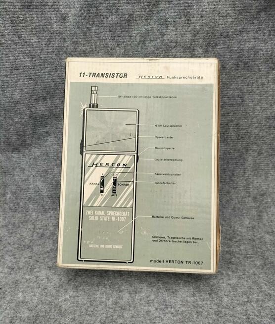 CB-radia krótkofalówki HERTON TR-1007 komplet 2 szt