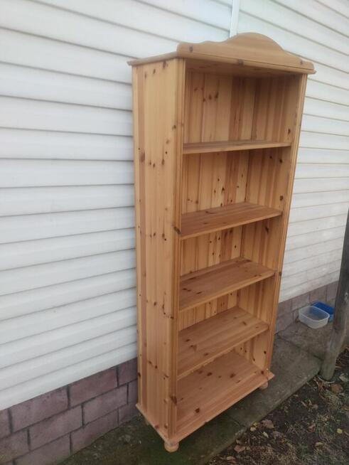 Regały ELLA lite drewno 2 sztuki transport Kraków