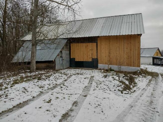 Sprzedam nieruchomość z zabudowaniami gospodarczymi i polem