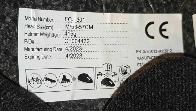 Kask Dziecięcy Disney biały Lilo Stitch Kask r.53-57