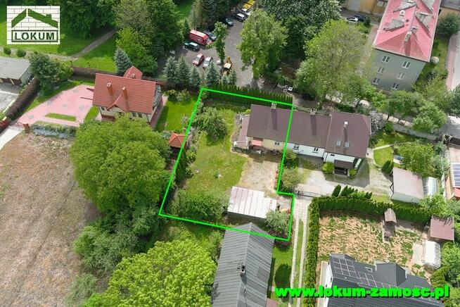 Dom w zabudowie bliźniaczej, , Zamość ul. Szymanowica