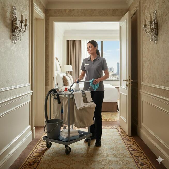 Osoba do sprzątania pokoi i sali – Pensjonat Atmosfera