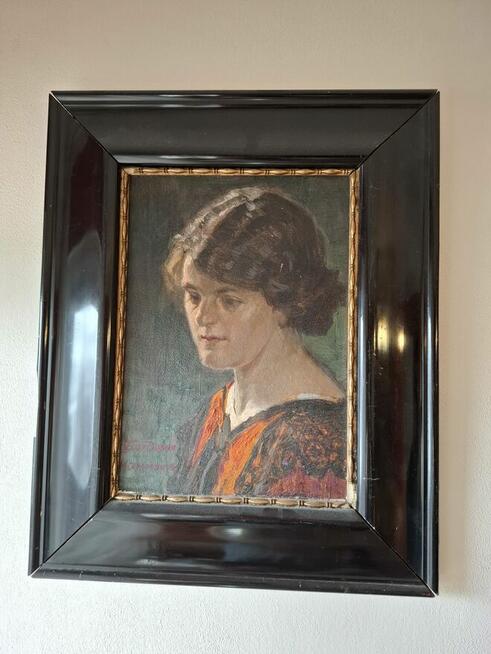 Portret młodej kobiety, Ernst Pasqual Jordan (Jordan Hanover